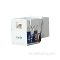 RJ45 8P8C Data UTP CAT5E Keystone Jack av hög kvalitet